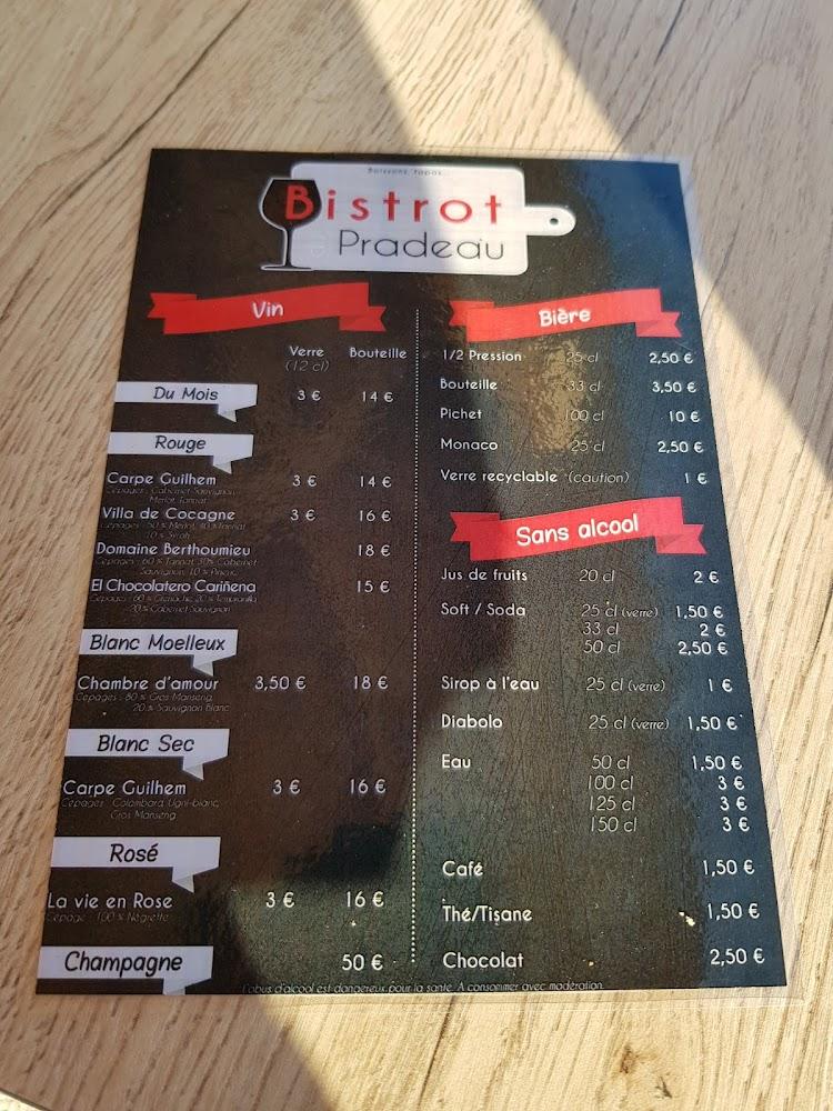 Bistrot du Pradeau - Menu Image 4
